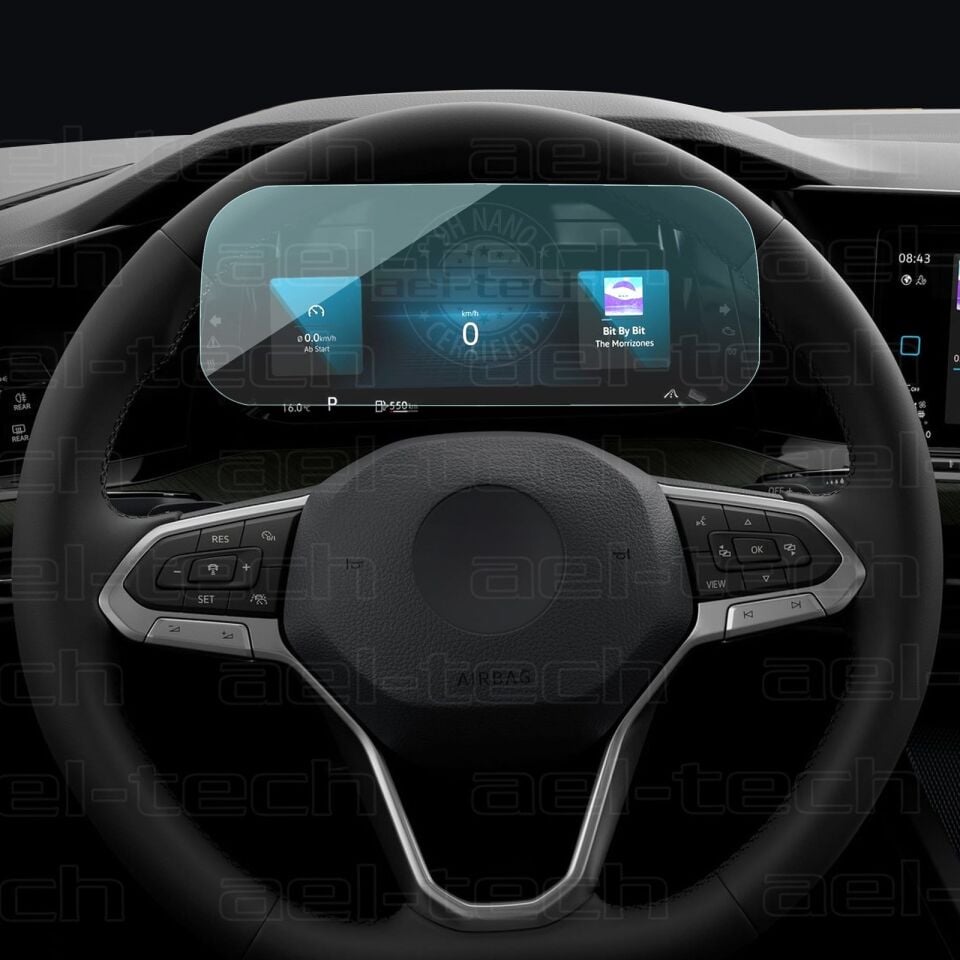 Volkswagen Golf 8 Dijital Gösterge 10.25 Inç Hayalet Nano Ekran Koruyucu