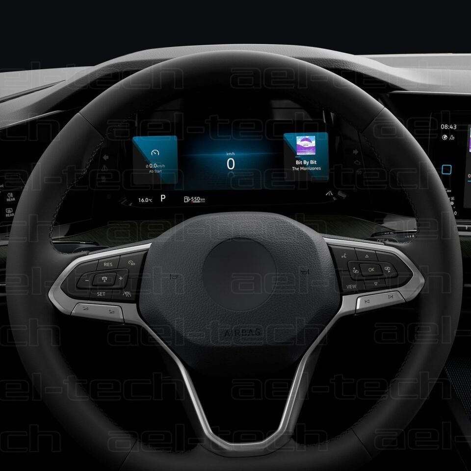 Volkswagen Golf 8 Dijital Gösterge 10.25 Inç Hayalet Nano Ekran Koruyucu