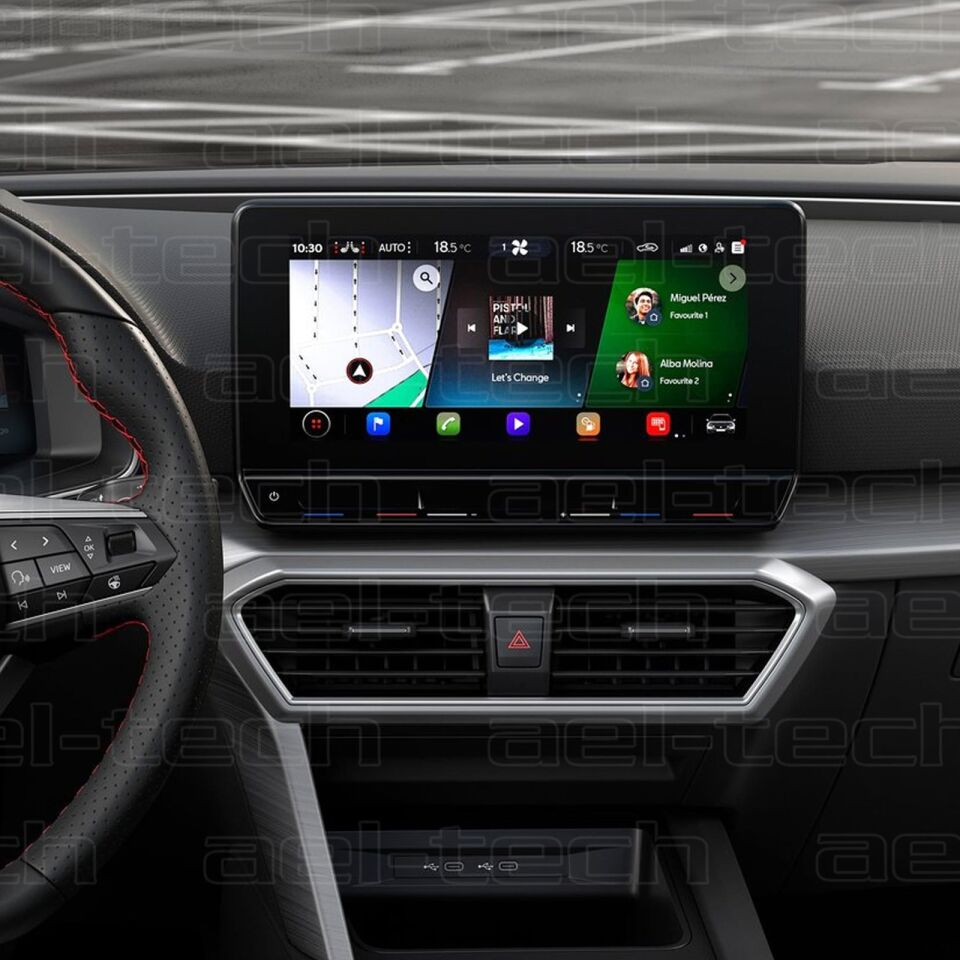 Seat Leon Uyumlu 10 Inç Navigasyon  9H Nano Ekran Koruyucu