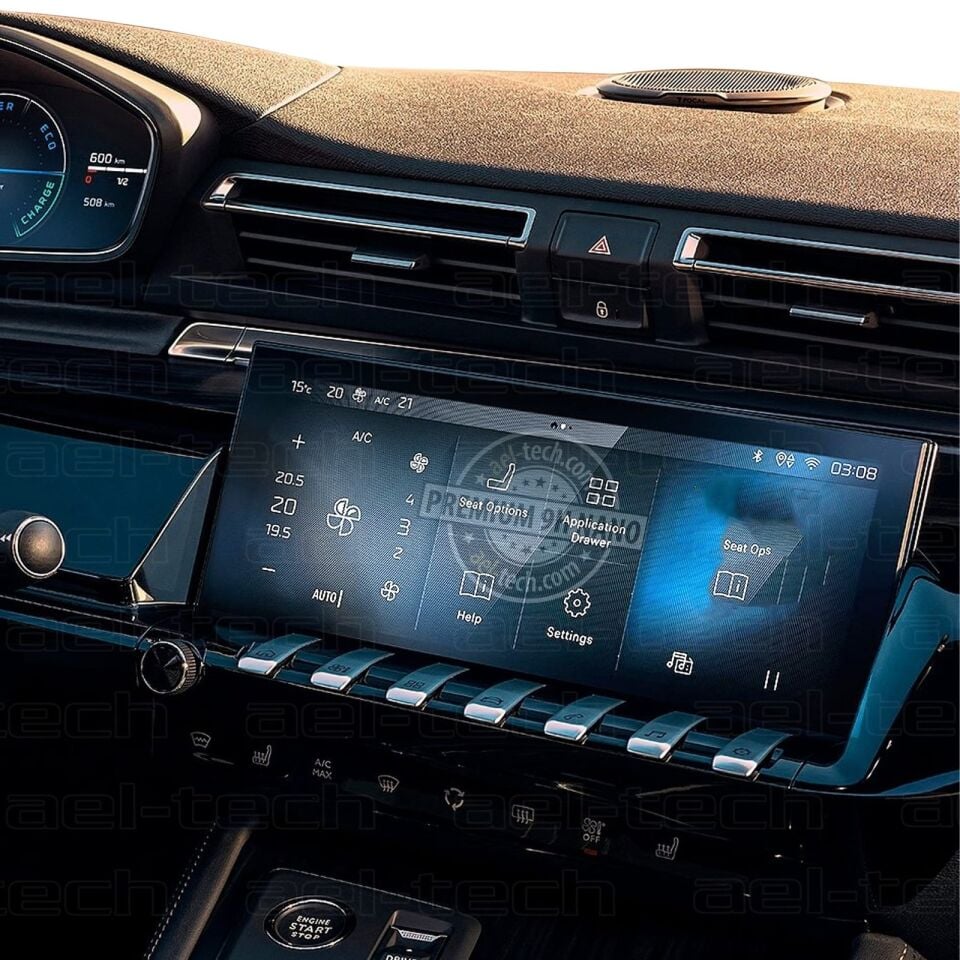 Peugeot 508 GT Line Uyumlu Navigasyon 9H Nano Ekran Koruyucu