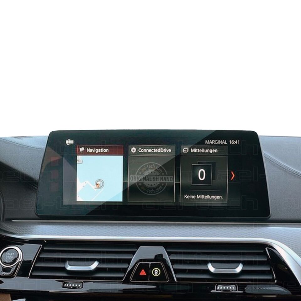 BMW 5 Serisi Special Edition Uyumlu 12.3 İnç Navigasyon 9H Nano Ekran Koruyucu