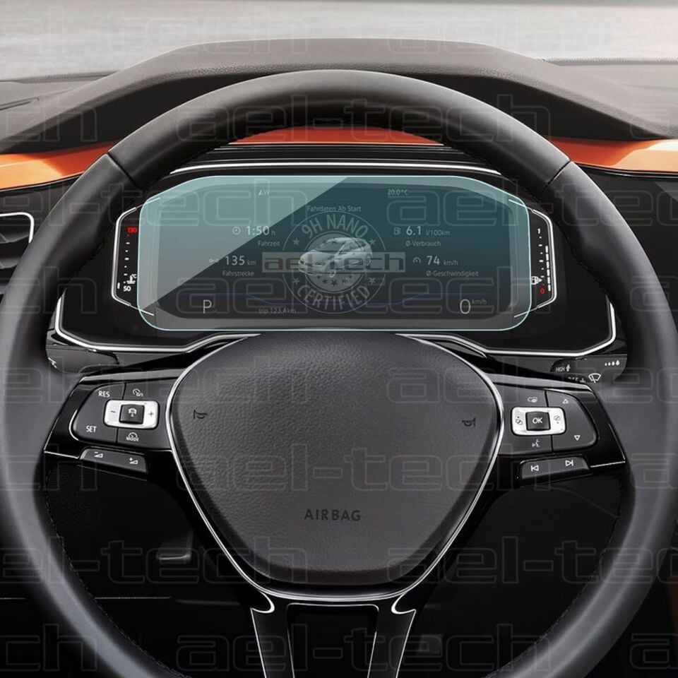 Volkswagen Polo Uyumlu Dijital Gösterge 9H Nano Ekran Koruyucu