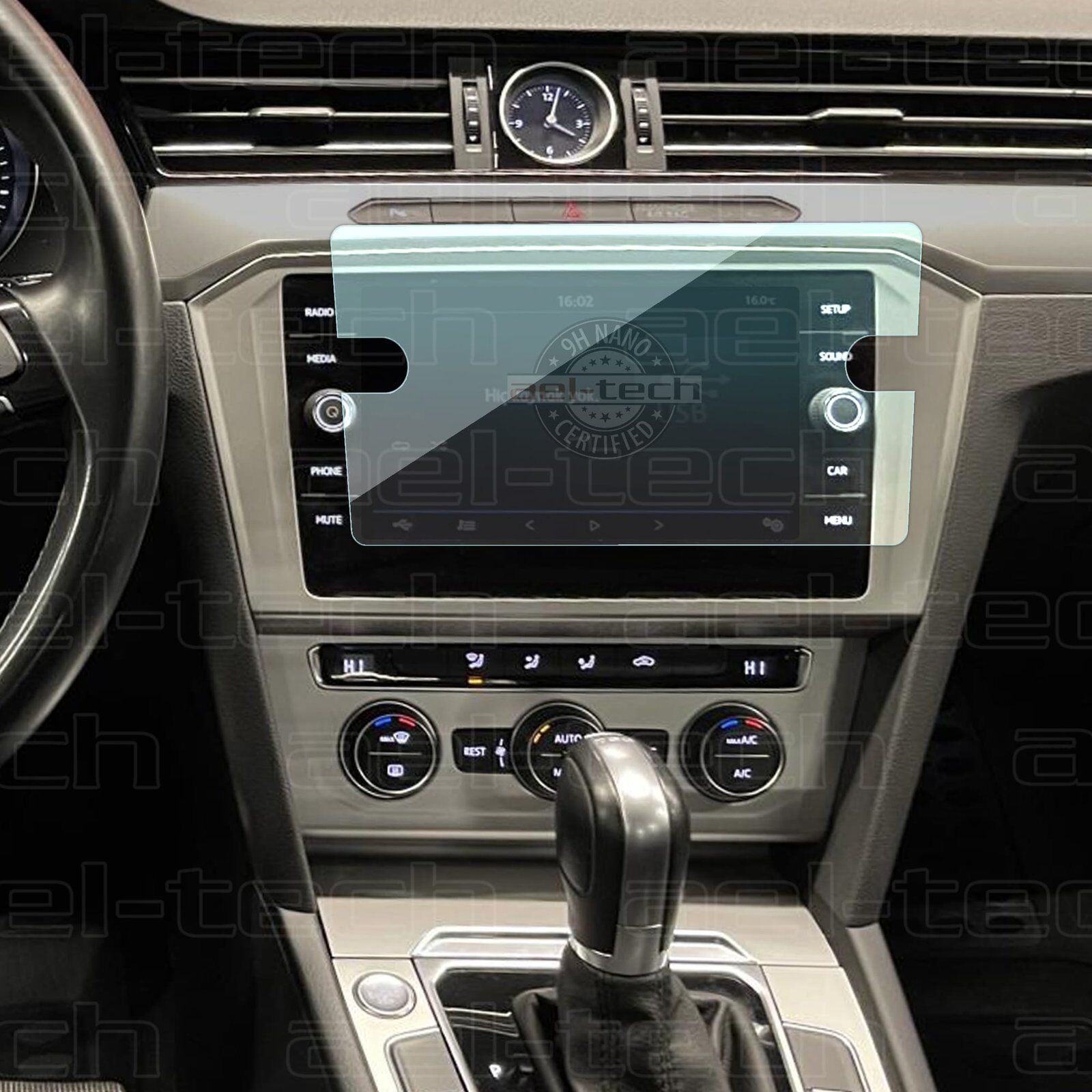 Volkswagen Passat Uyumlu Dijital Gösterge 9H Nano Ekran Koruyucu