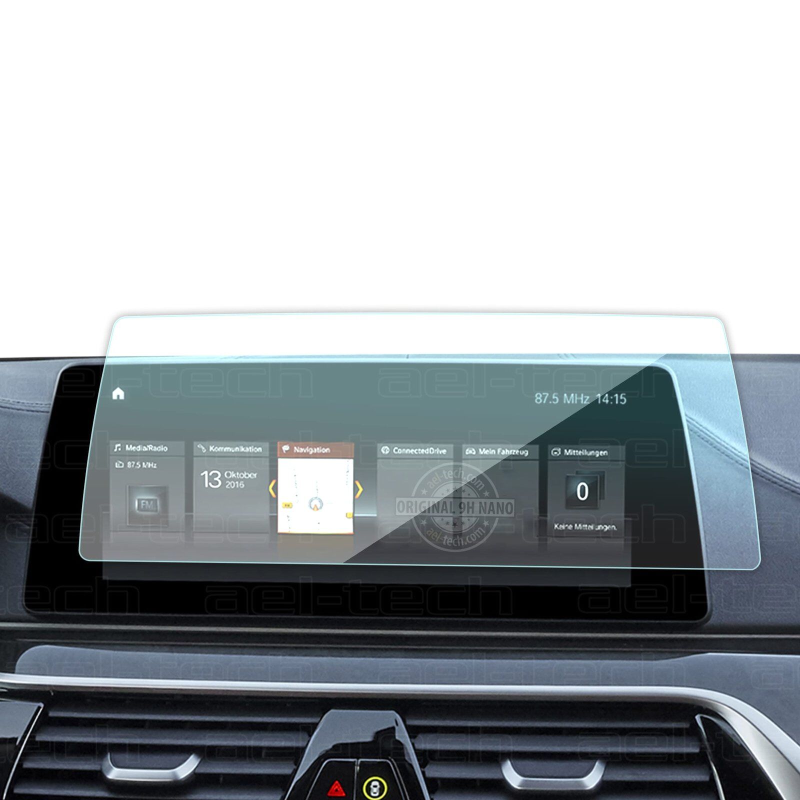 Bmw 5 Serisi (G30) Uyumlu 10.2 İnç Navigasyon 9H Nano Ekran Koruyucu