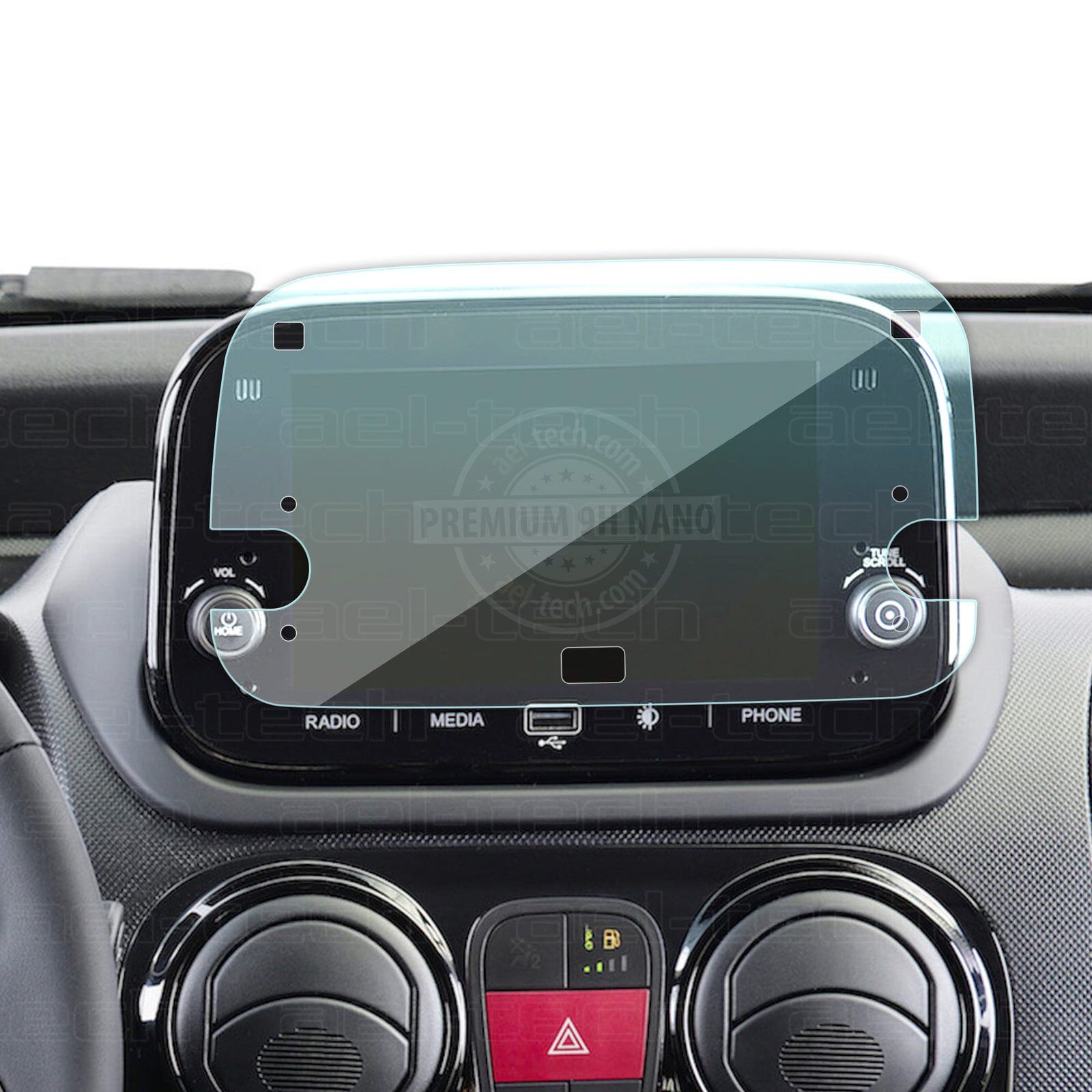 Fiat Fiorino Uyumlu 7 İnç Navigasyon 9H Nano Ekran Koruyucu