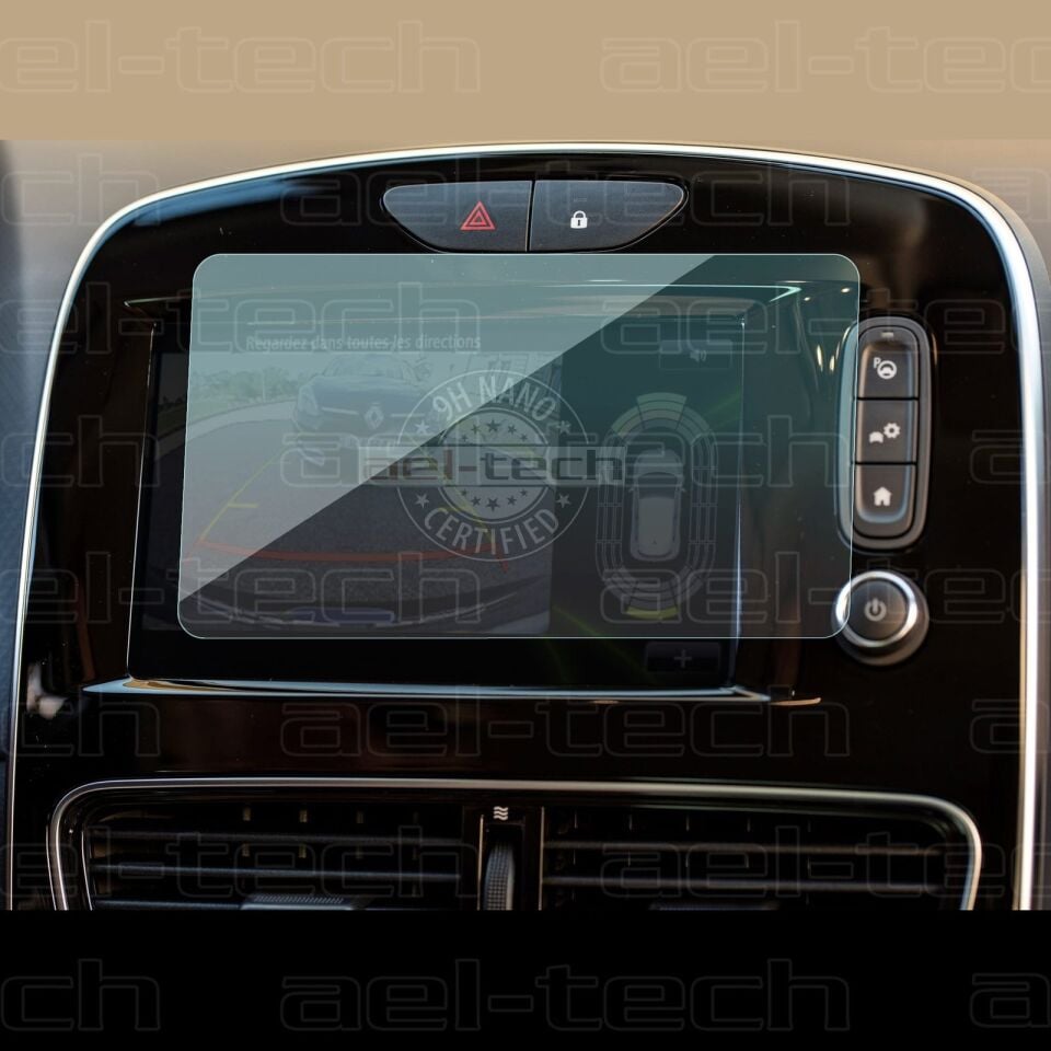 Renault Clio 4  Uyumlu 7 İnç Navigasyon 9H Nano Ekran Koruyucu