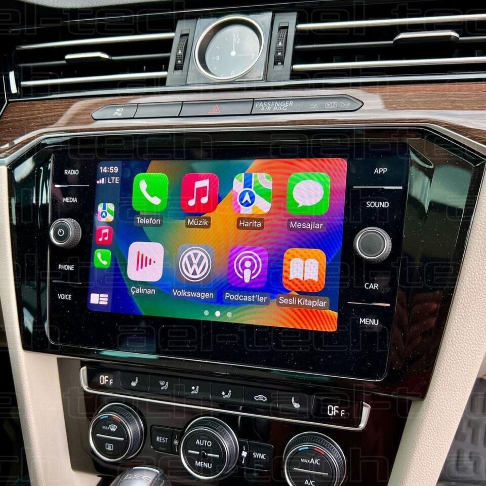 Volkswagen Passat Uyumlu B8 8.5 Navigasyon 8 Inç 9H Ekran Koruyucu