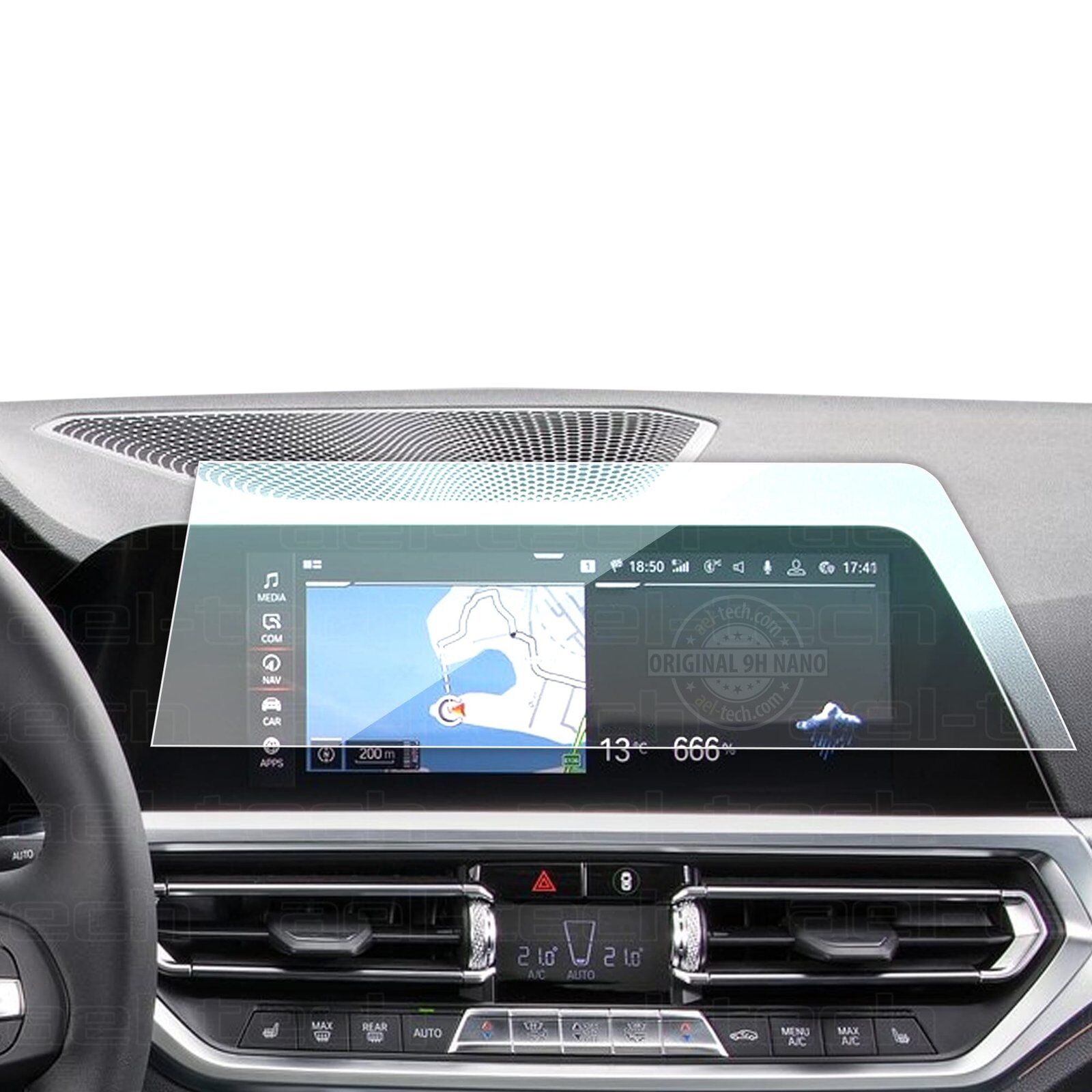 BMW 3 Serisi (G20) Uyumlu Navigasyon Ekran Koruyucu Nano Film