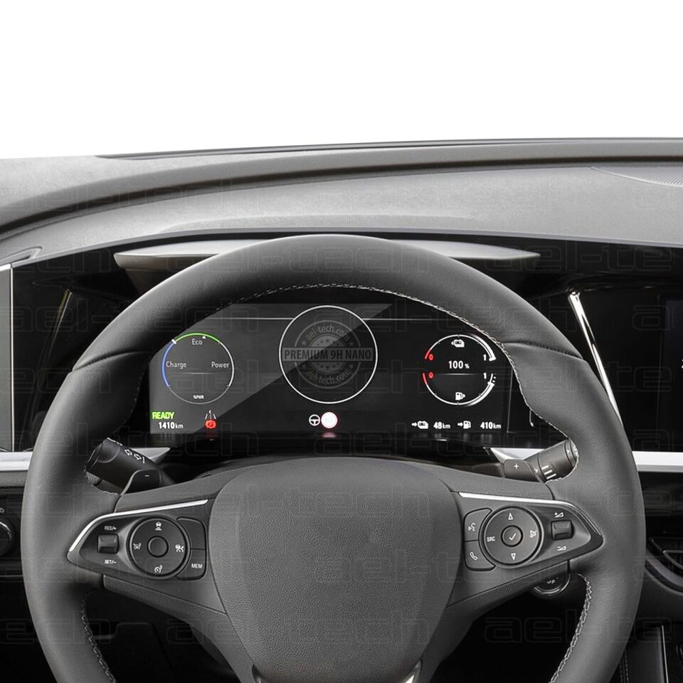 Opel Grandland 2022 2024 Uyumlu 12 İnç Dijital Gösterge 9H Nano Ekran Koruyucu