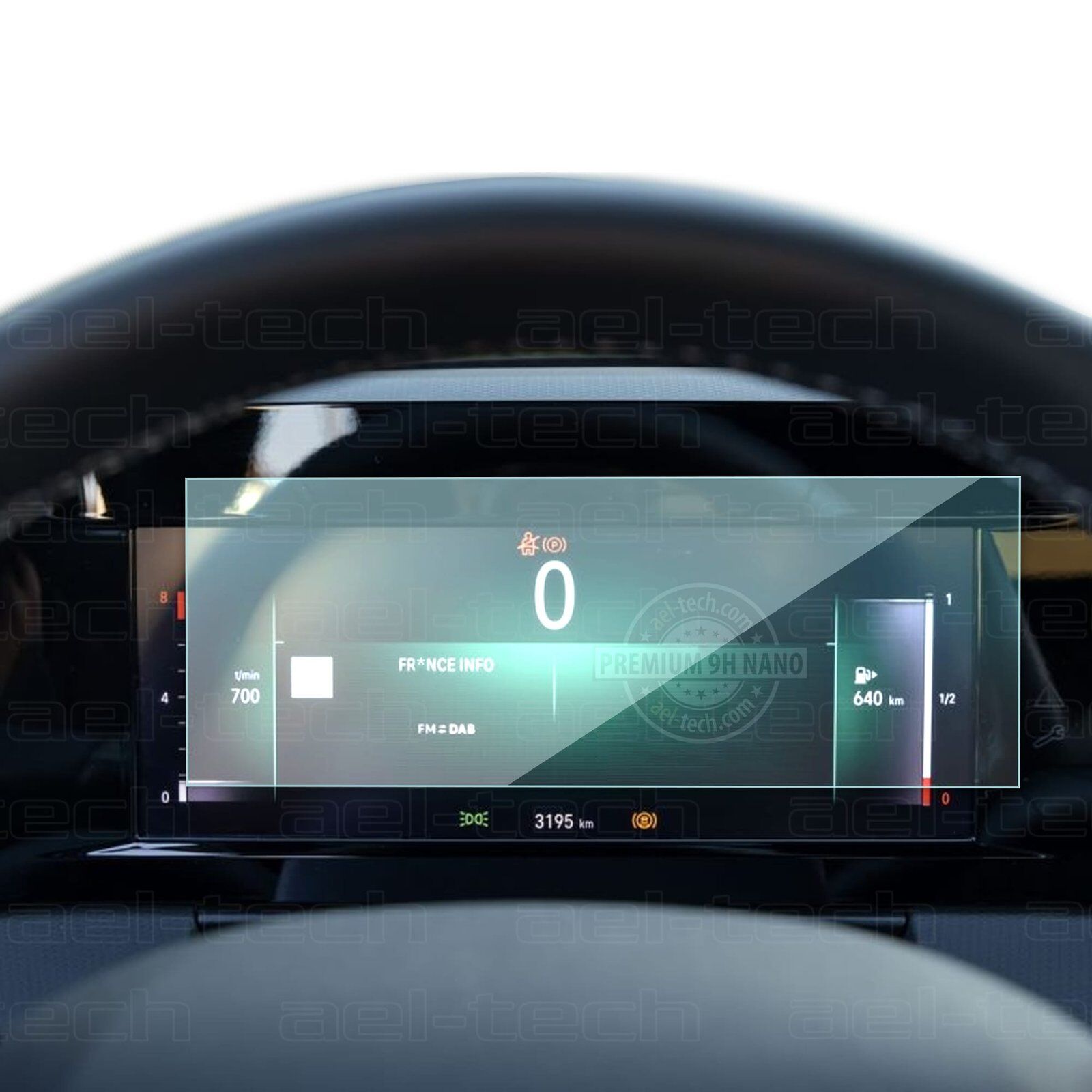 Opel Astra 2022 2025 Uyumlu 10 İnç Dijital Gösterge 9H Nano Ekran Koruyucu