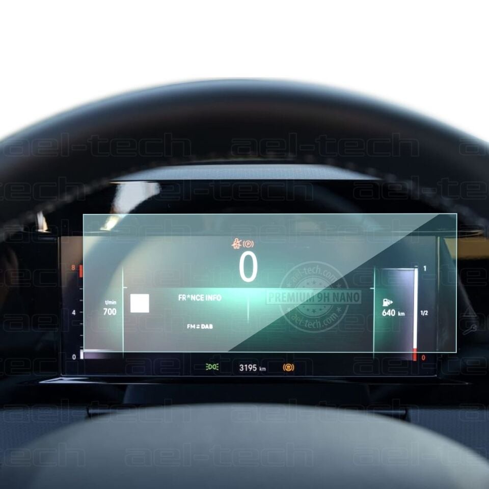 Opel Astra 2022 2025 Uyumlu 10 İnç Dijital Gösterge 9H Nano Ekran Koruyucu