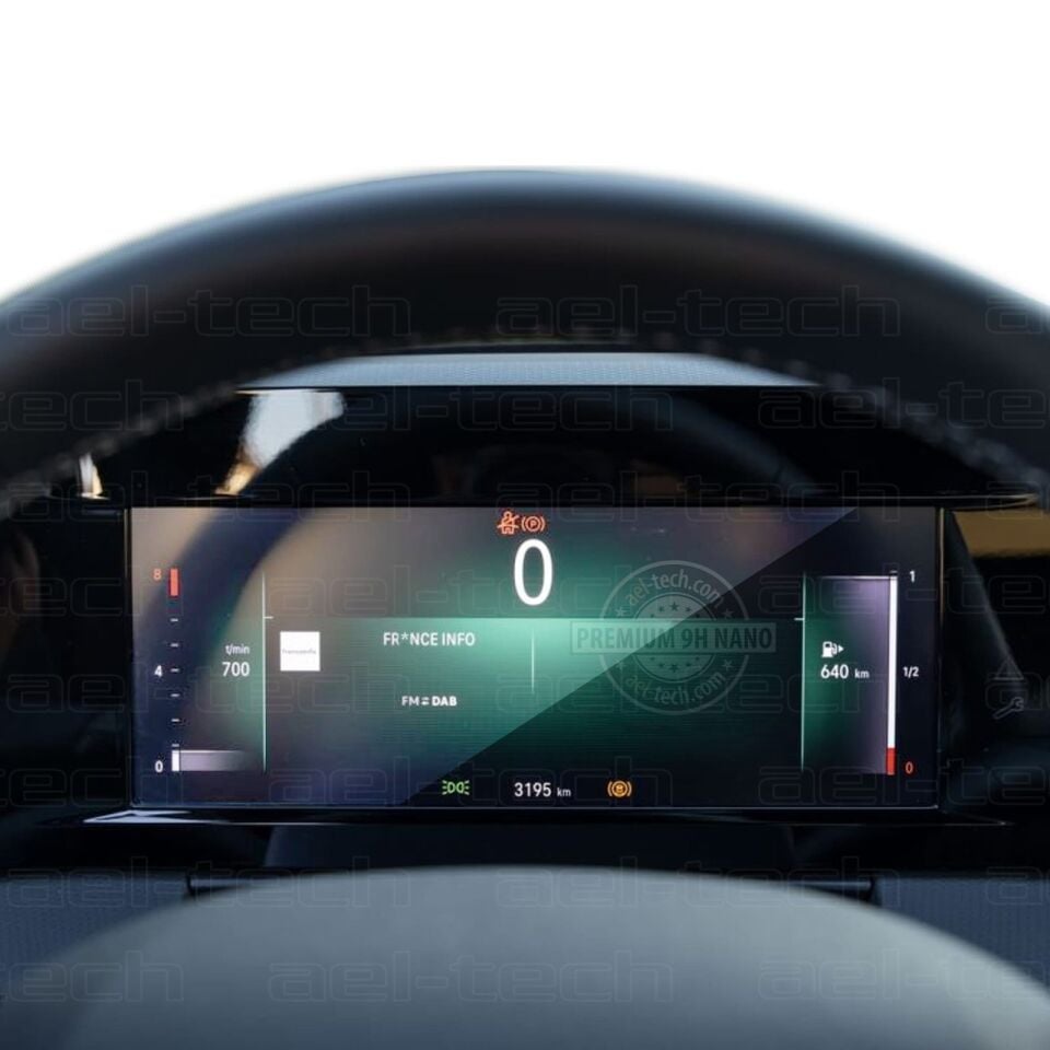 Opel Astra 2022 2025 Uyumlu 10 İnç Dijital Gösterge 9H Nano Ekran Koruyucu