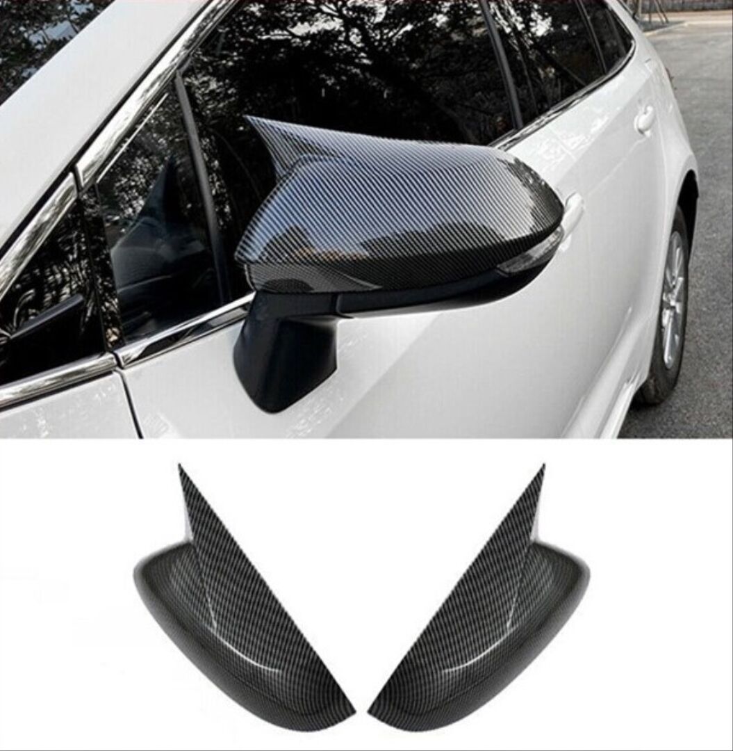 COROLLA 2019+ IÇIN UYUMLU YARASA AYNA KAPAGI - KARBON