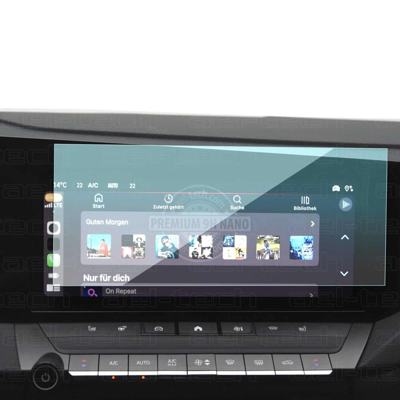 Opel Astra 2022 2025 Uyumlu 10 İnç Navigasyon 9H Nano Ekran Koruyucu