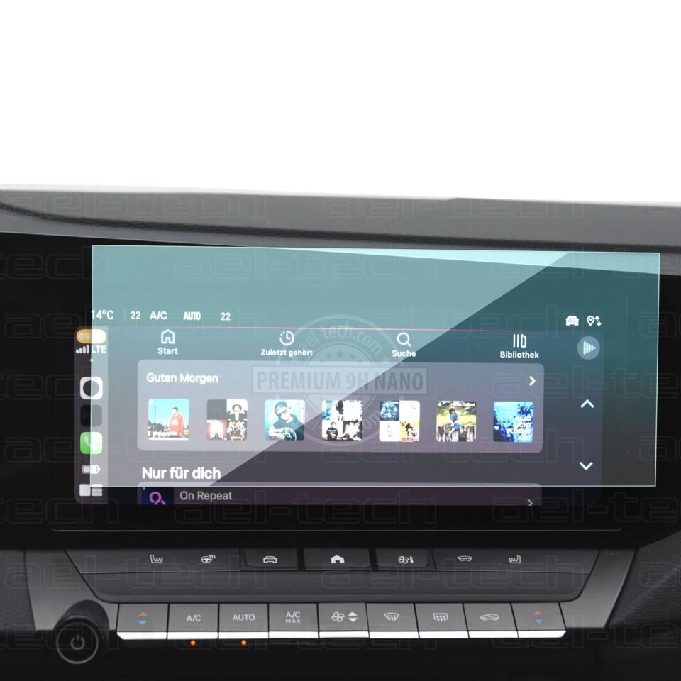 Opel Astra 2022 2025 Uyumlu 10 İnç Navigasyon 9H Nano Ekran Koruyucu