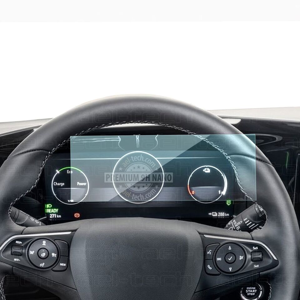 Opel Mokka Ultimate 2021 2024 Uyumlu 12 İnç Dijital Gösterge 9H Nano Ekran Koruyucu