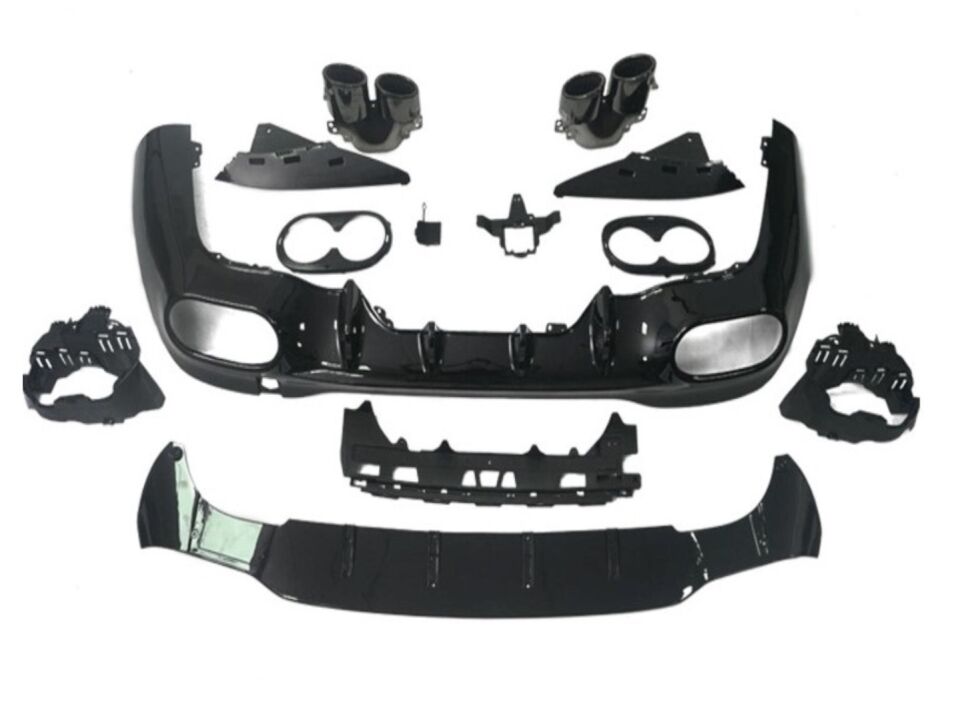 W118 CLA IÇIN UYUMLU CLA 45 GÖRÜNÜM FULL BODY KIT (ÖN TAMPON , PANJUR,DIFÜZÖR,EGZOZ)