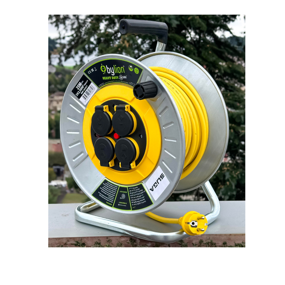 Suga IP44 Kablolu Makara 25 metre 3x2.5