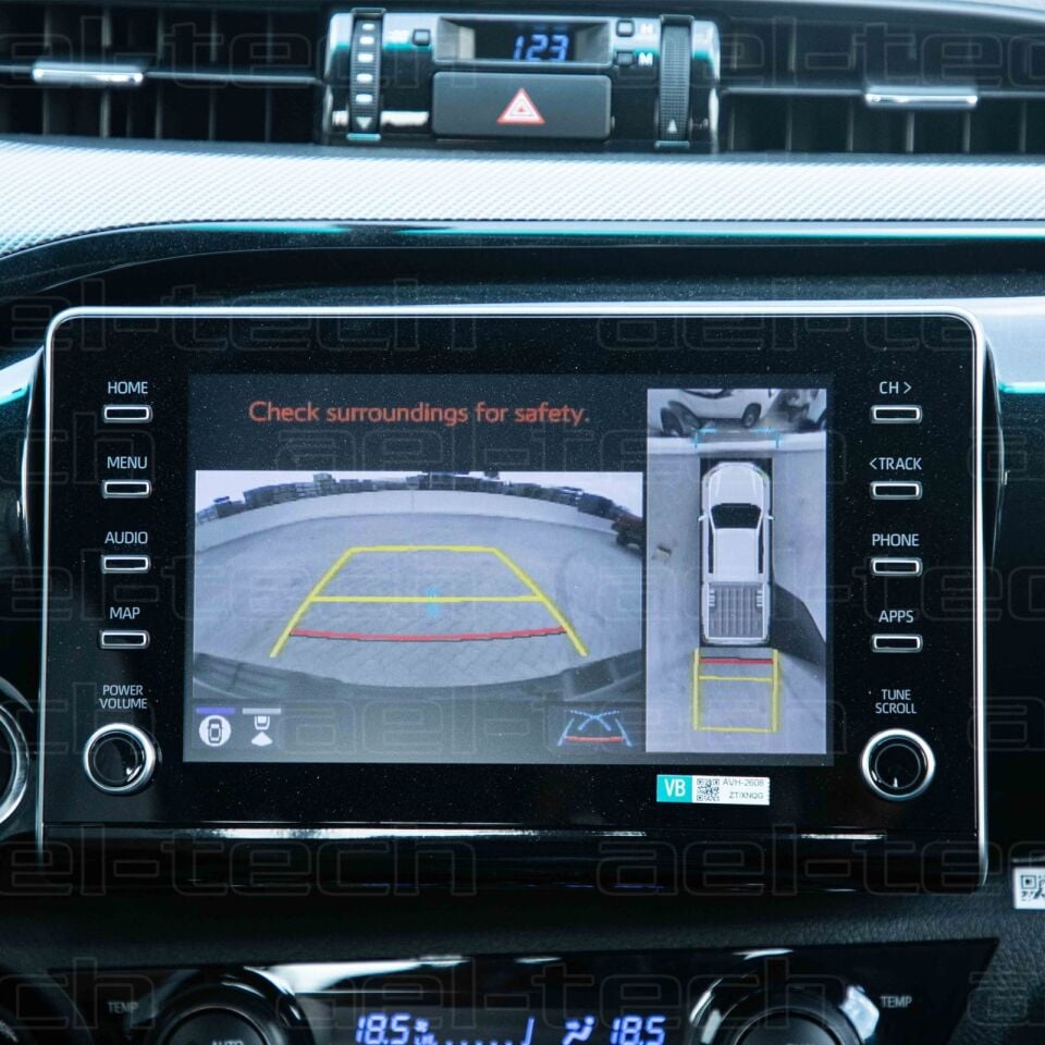 Toyota Hilux Uyumlu Navigasyon 9H Nano Ekran Koruyucu