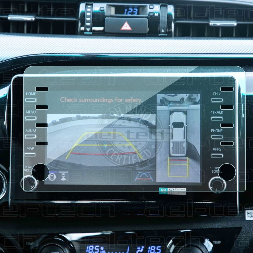 Toyota Hilux Uyumlu Navigasyon 9H Nano Ekran Koruyucu