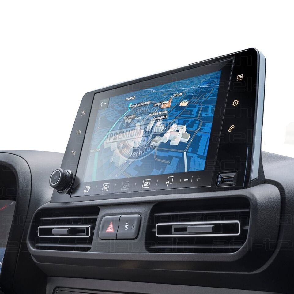 Opel Combo 2019-2023 Uyumlu 8 İnç Navigasyon 9H Nano Ekran Koruyucu