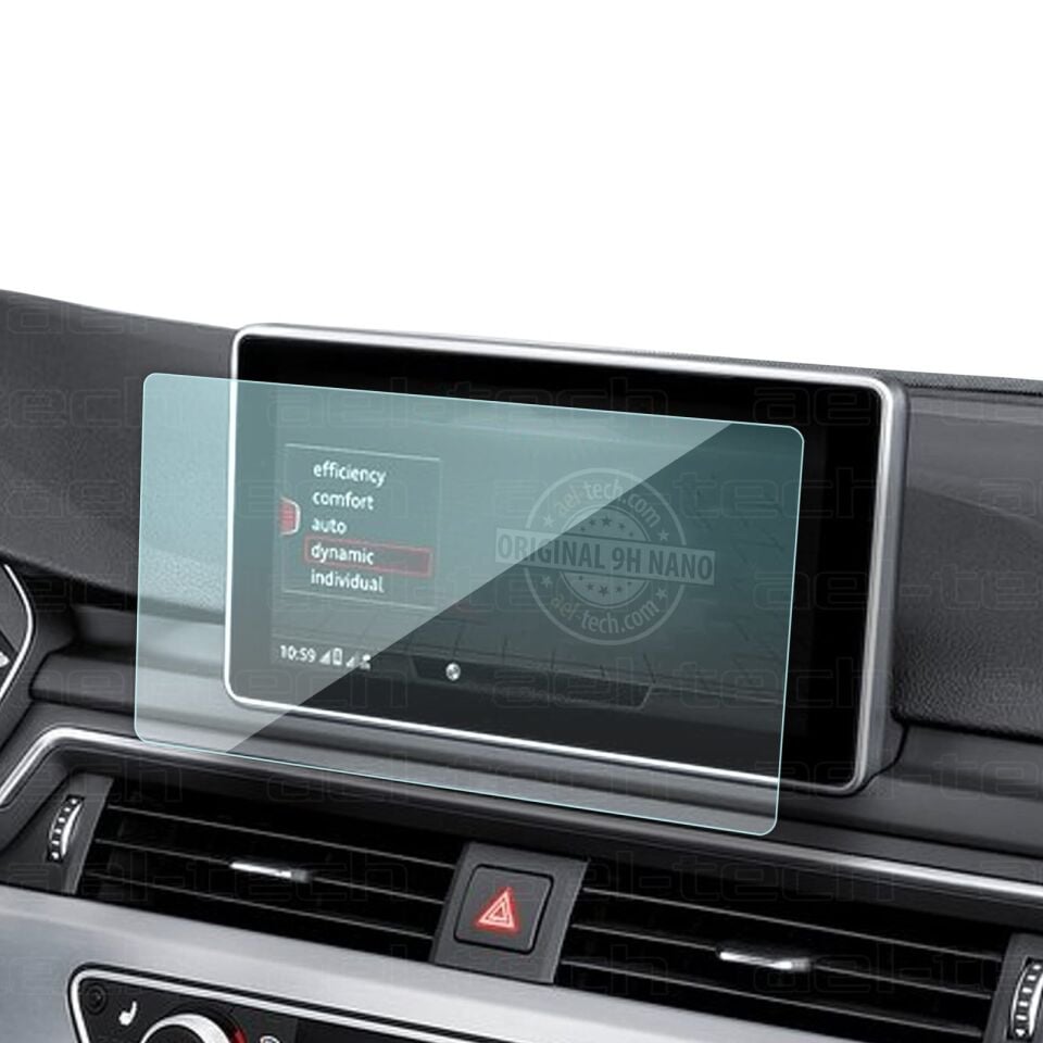 Audi A4 2016 2018 Uyumlu 8.7 İnç Navigasyon 9H Nano Ekran Koruyucu