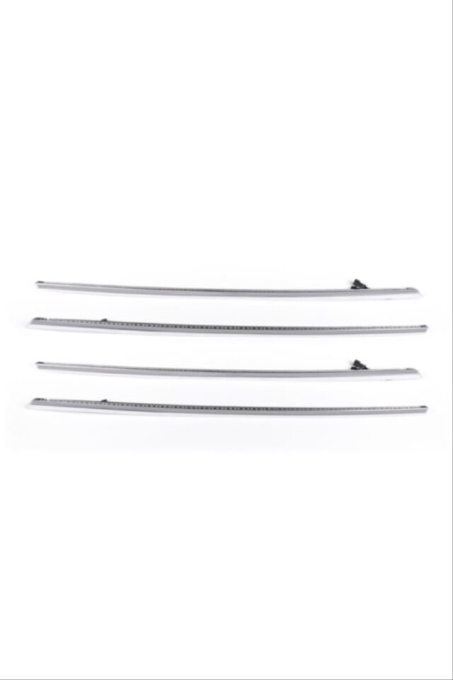 3 SERISI F30 IÇIN UYUMLU  AMBIANS SET (KLIMA PANEL VE KAPILAR) - SILVER RENK