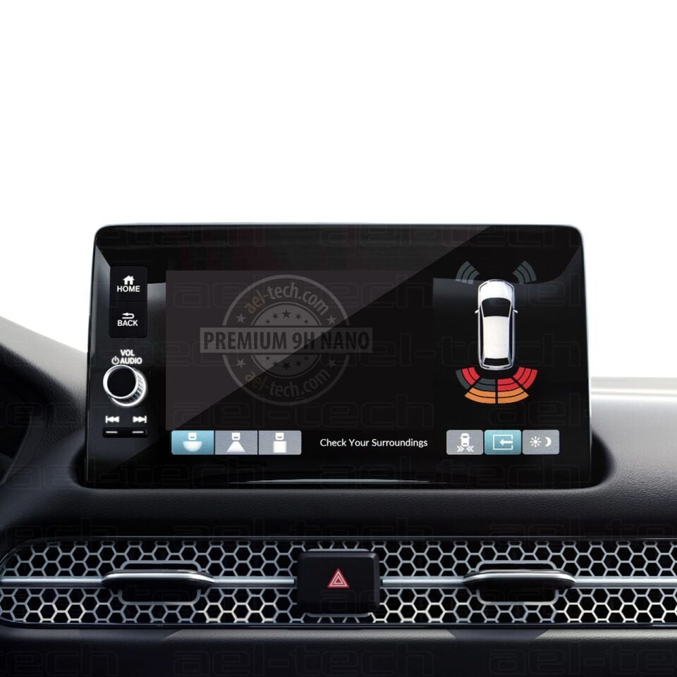 Honda HR-V 2021-2023 Uyumlu 9 Inç Navigasyon 9H Nano Ekran Koruyucu