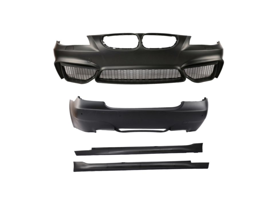 5 SERISI E60 2003-2009 IÇIN UYUMLU M4 GÖRÜNÜM BODY KIT (ÖN-ARKA TAMPON-PANJUR-ÖN LIP)