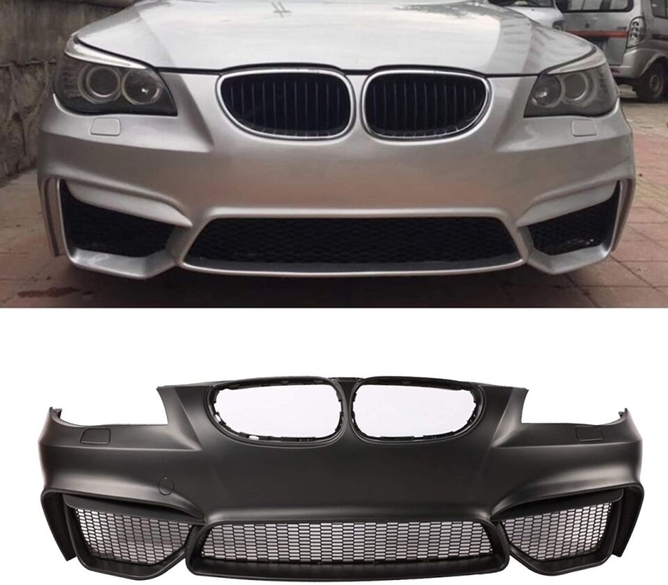 5 SERISI E60 2003-2009 IÇIN UYUMLU M4 GÖRÜNÜM BODY KIT (ÖN-ARKA TAMPON-PANJUR-ÖN LIP)