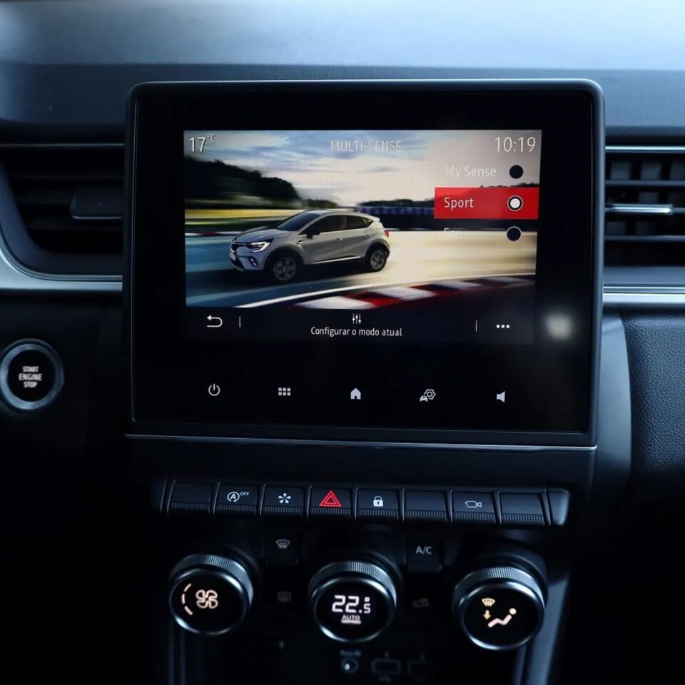 Renault Zoe Uyumlu 7.3 Inç Navigasyon 9H Nano Ekran Koruyucu