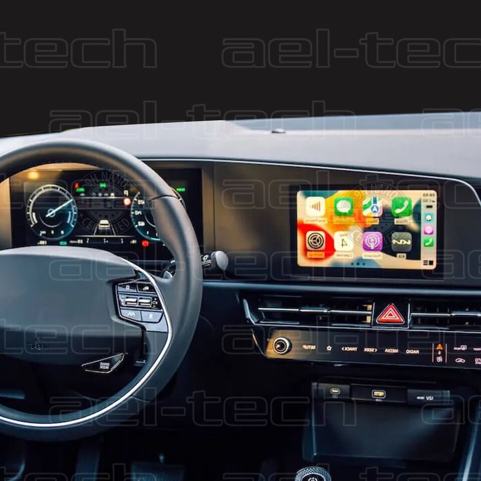 Kia Niro Navigasyon ve Dijital Gösterge Uyumlu 9H Nano Ekran Koruyucu 2023/2024