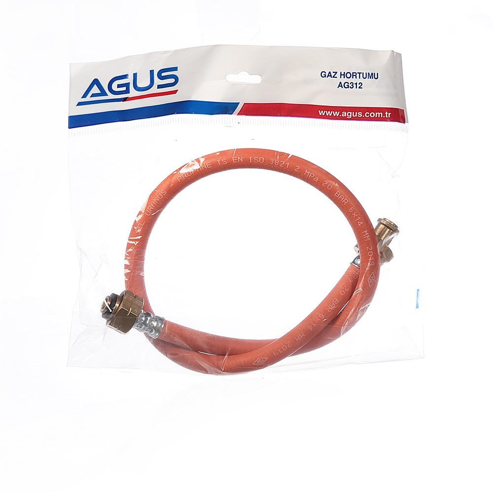 Agus Gaz Hortumu 75cm.-Hd Gasslang Rubber