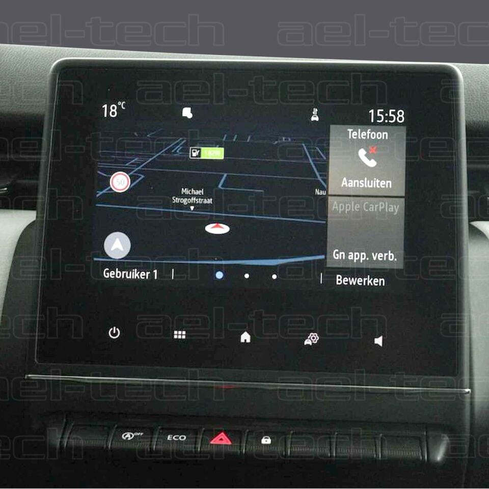 Renault Clio 5 Uyumlu Easy Link 7.3 Inç Navigasyon 9H Nano Ekran Koruyucu