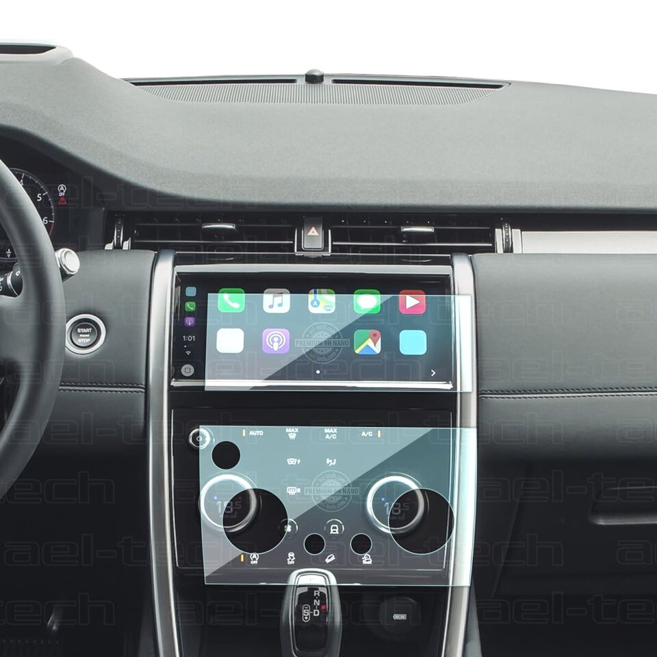 Land Rover Discovery Sport 2019-2022 Uyumlu Navigasyon ve Klima Kontrol 9H Nano Ekran Koruyucu
