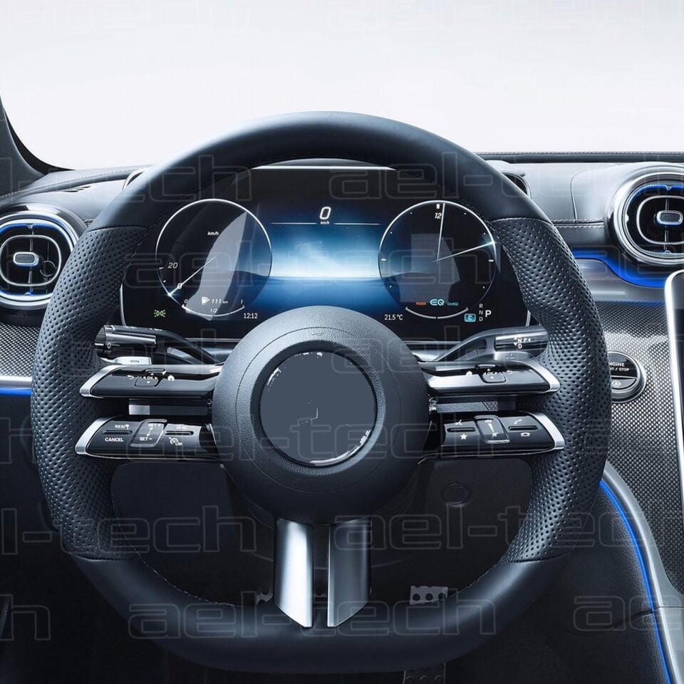 Mercedes Yeni C Seri Direksiyon Arkası 12.3 Inç Dijital Gösterge Ekran Nano Koruyucu