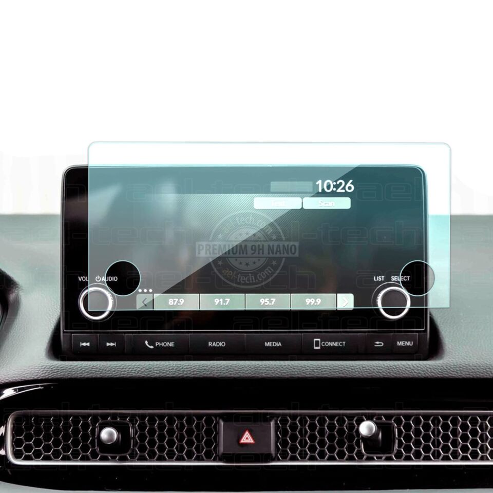 Honda Civic 2022-2023 Uyumlu 7 İnç Navigasyon 9H Nano Ekran Koruyucu