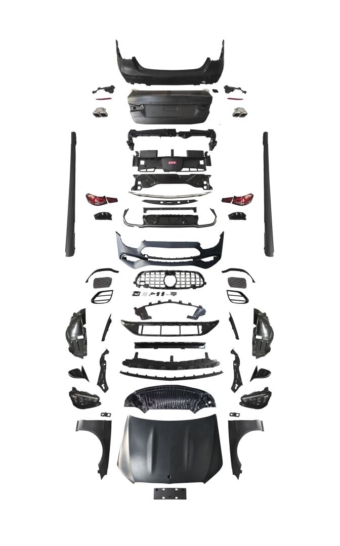 W212 (2009-2013)  İÇİN 2020+ W213 E63 GÖRÜNÜM  FULL FACELIFT BODY KIT