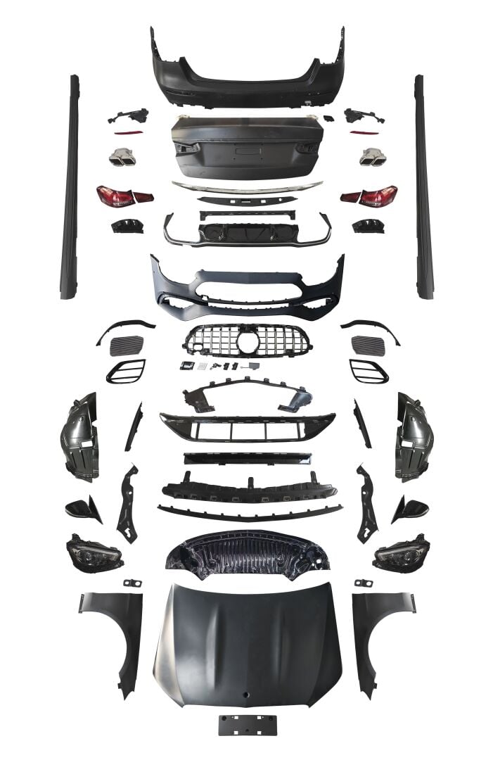 W212 (2014-2016) LCI  İÇİN 2020+ W213 E63 GÖRÜNÜM FULL FACELIFT BODY KIT