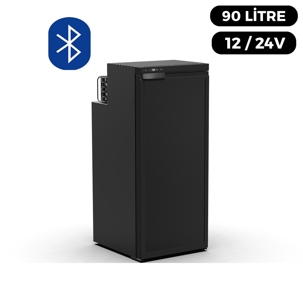 Suga 12/24V Kompresörlü Karavan Buzdolabı 90 Litre