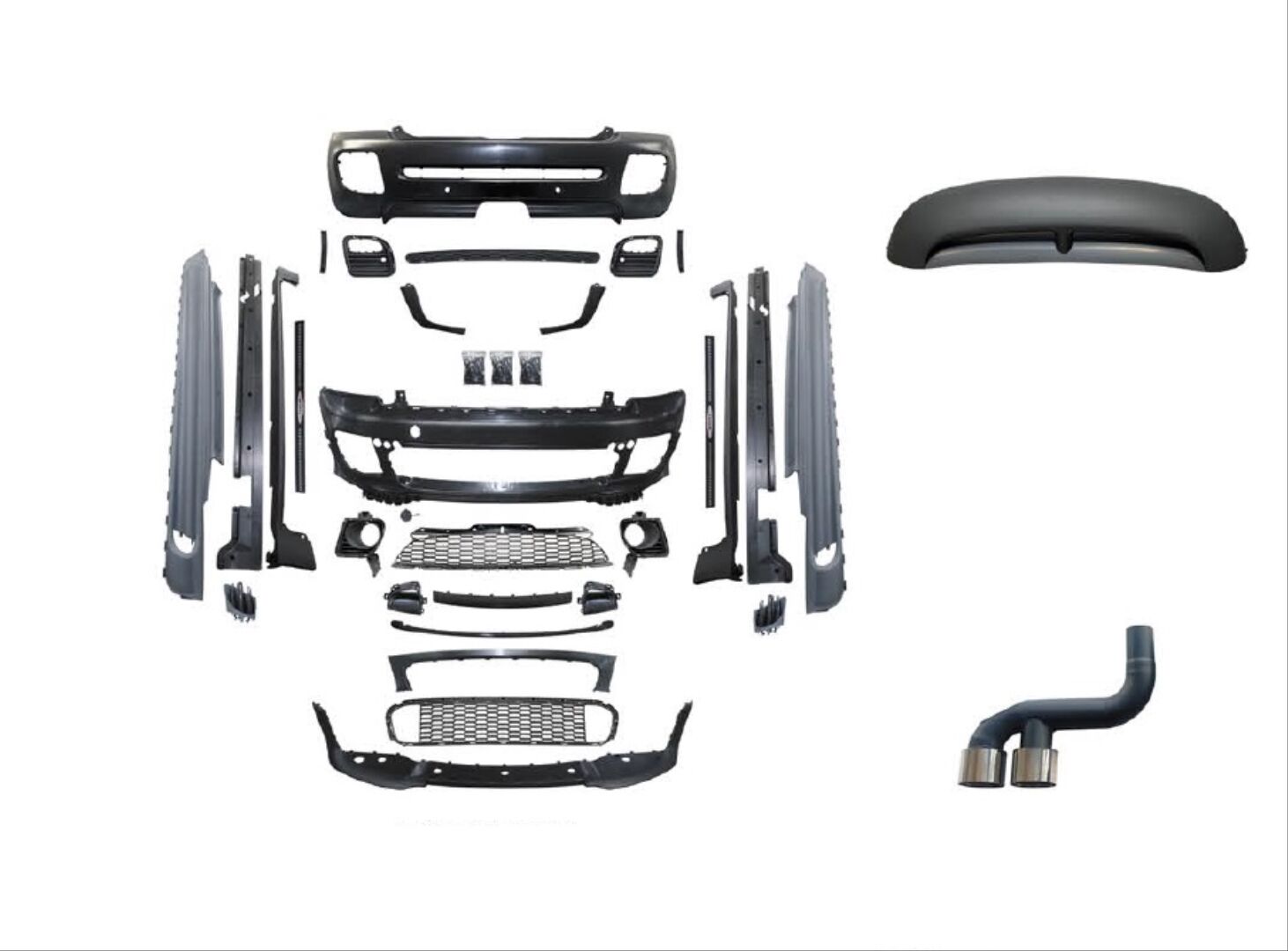 MINI COOPER R56 08-14 İÇİN UYUMLU JCW GÖRÜNÜM BODY KIT