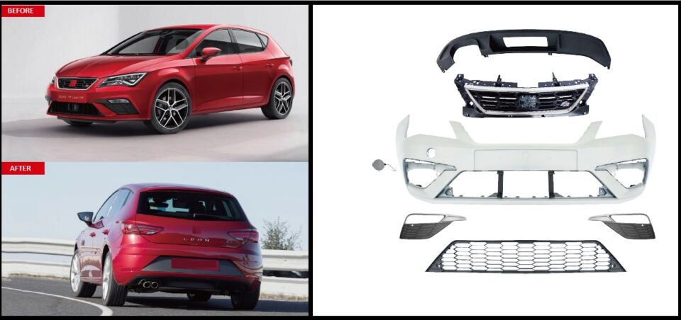 LEON 2018-2020 İÇİN FR BODY KIT (SİS DAHİL)