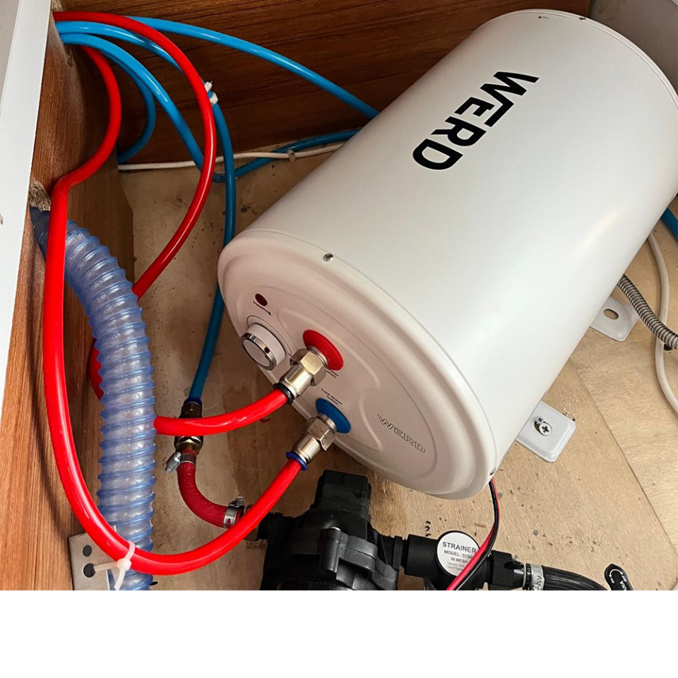 Werd 12V Karavan & Tekne Su Isıtıcı E Boiler - 10 Litre