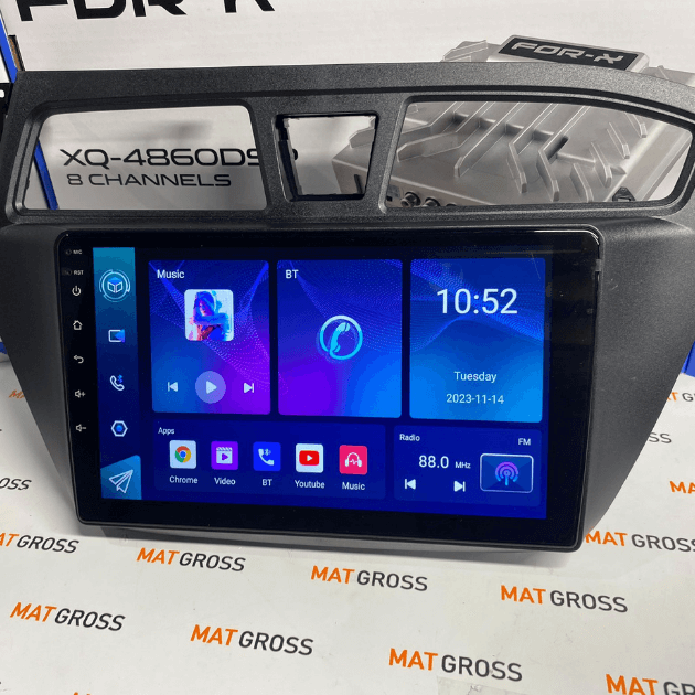 FOR-X HYUNDAİ İ20 (2014-2015) 9 İNCH BLACK MULTİMEDYA