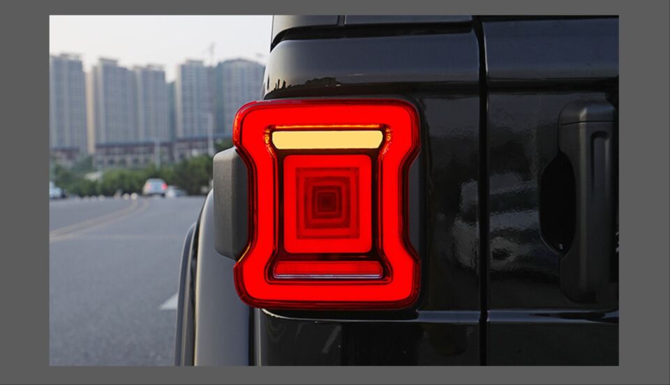 WRANGLER 08-17 IÇIN UYUMLU 3D LED STOP