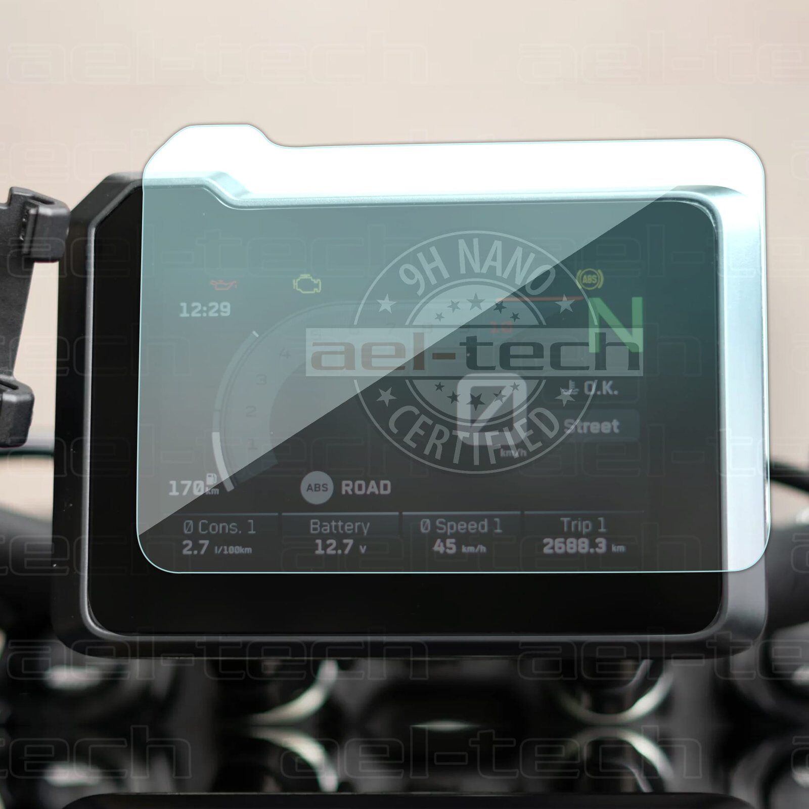 KTM 250 Yeni Duke Uyumlu Dijital Gösterge 9H Nano Ekran Koruyucu