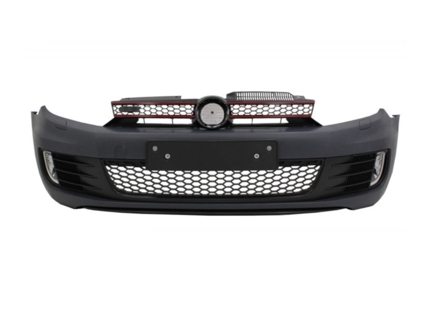 GOLF 6 MK6 2009-2012 IÇIN UYUMLU ÖN TAMPON + PANJUR GTI