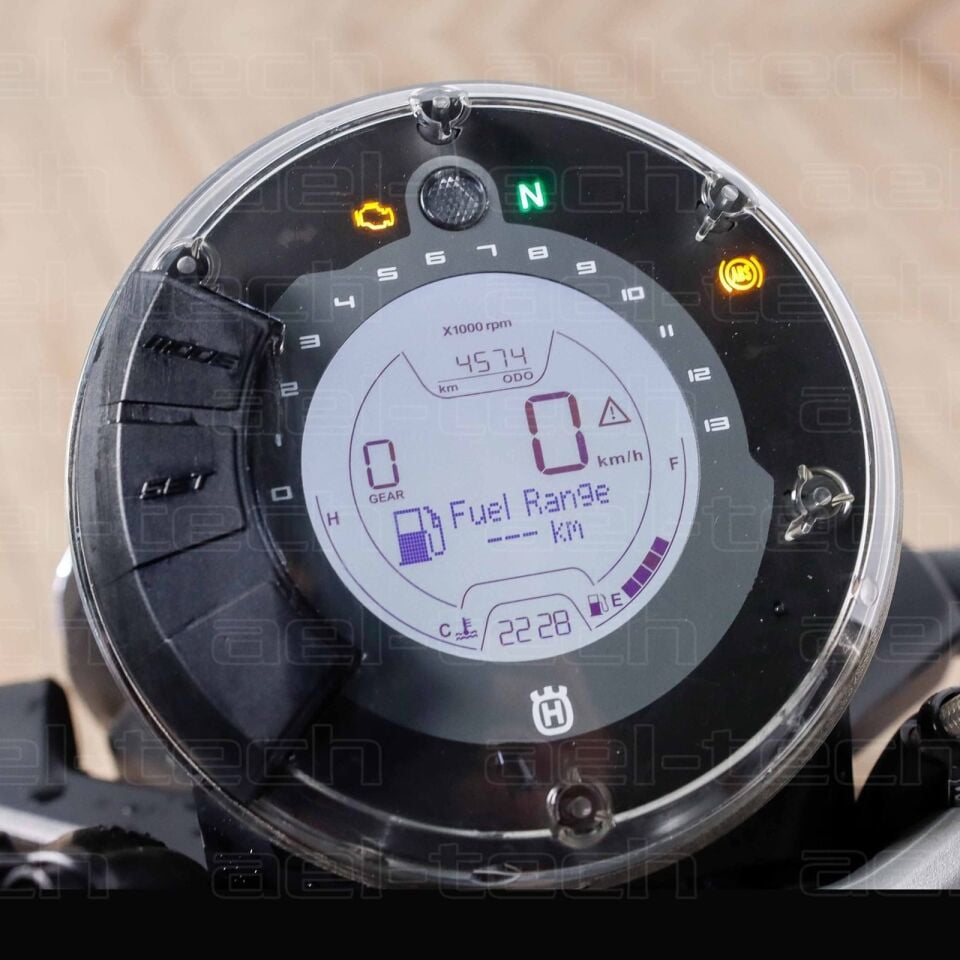 Husqvarna Svartpilen 250 Uyumlu Dijital Gösterge 9H Nano Ekran Koruyucu