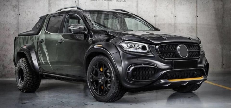 X-CLASS IÇIN UYUMLU BODY KIT (TAMPON&PANJUR&DODIKLER)