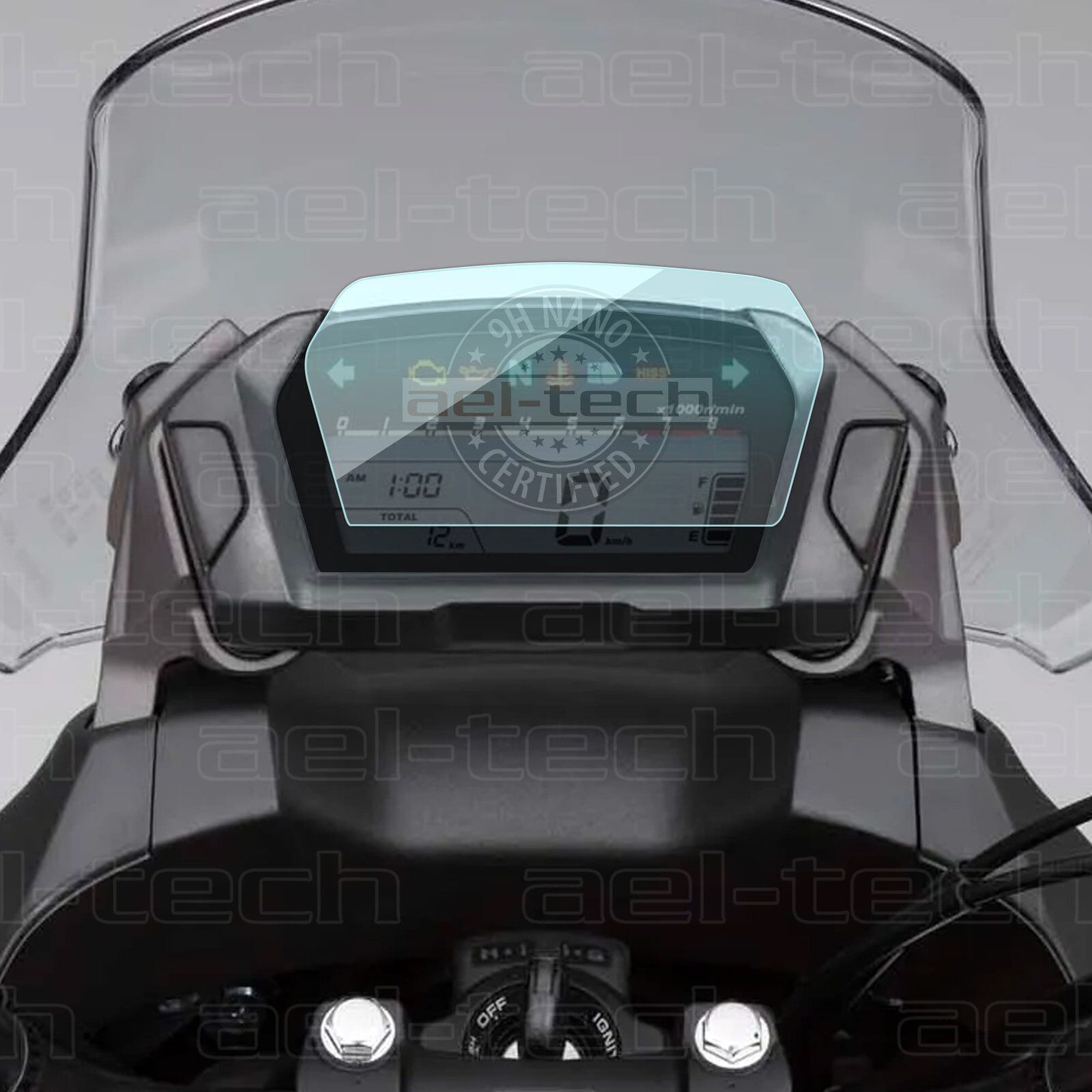 Honda Nc 750s / Nc 750x Uyumlu Dijital Gösterge 9H Nano Ekran Koruyucu